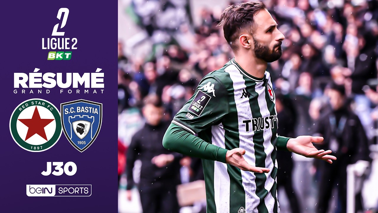 Résumé : Le MATCH DU WEEK-END ! Triplé, scénario fou, 7 buts... Le thriller  Red Star - Bastia