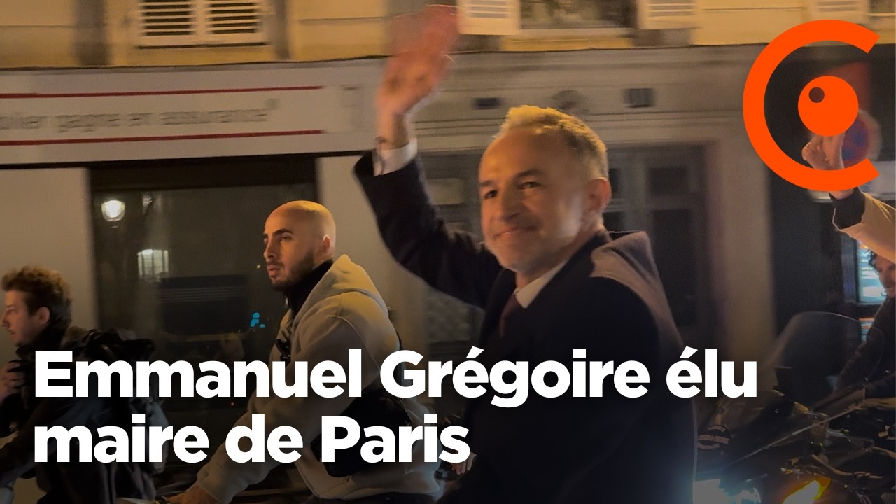 🔴 Emmanuel Grégoire élu maire de Paris face à Rachida Dati - Elections municipales 2026