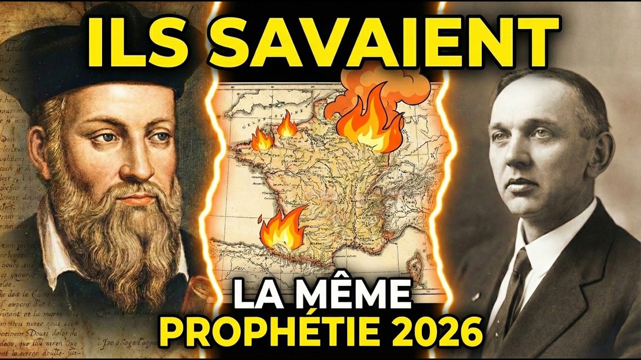 La prophétie de Nostradamus sur la FRANCE en 2026 confirme Edgar Cayce