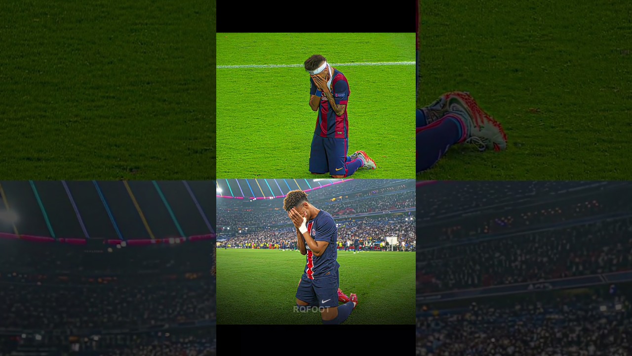 Neymar and Doué making the same plays 🤩#neymar #doué #football #psg #barcelona