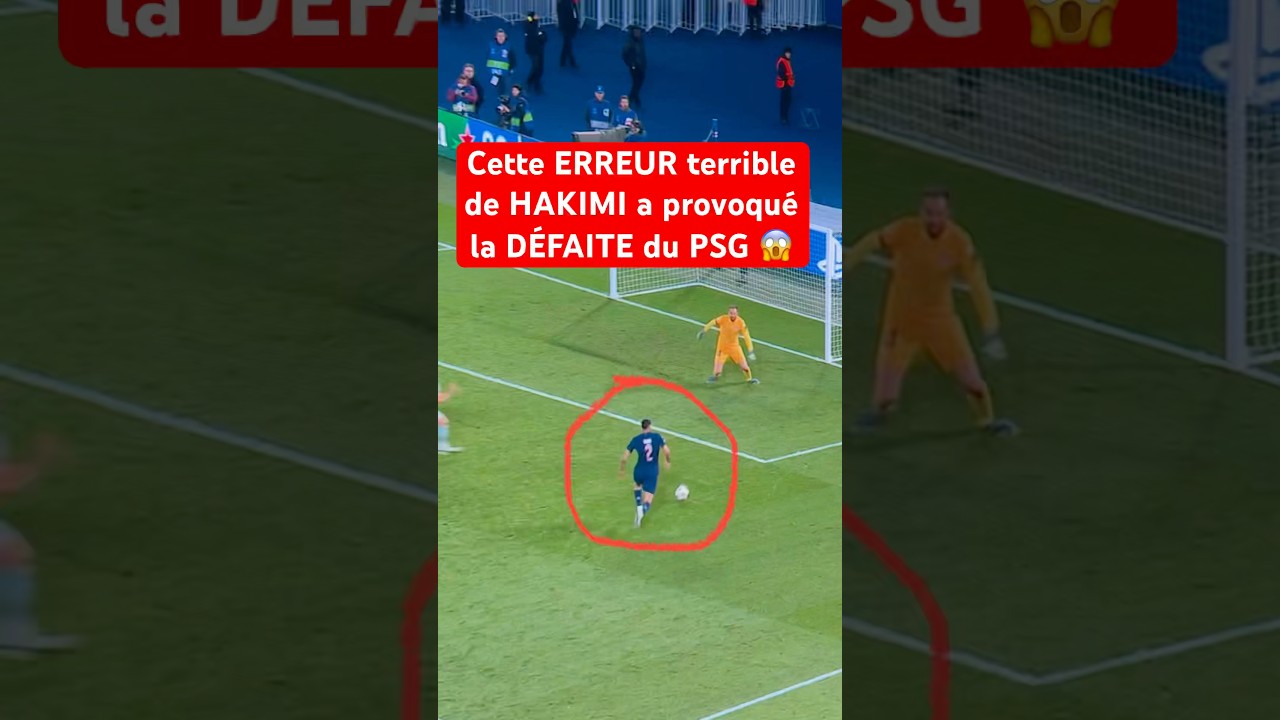 Il va regretter ce choix … #football #psg #hakimi #ldc #atletico #liguedeschampions #maroc #mbappe