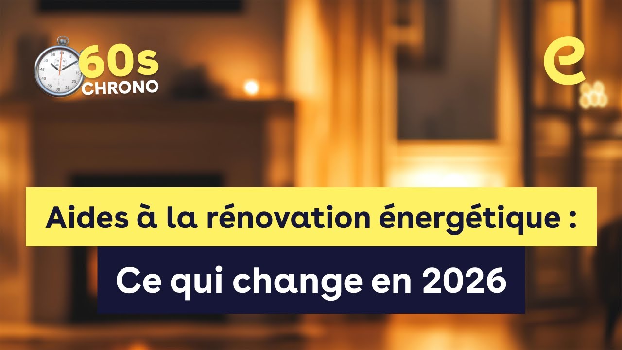 Les aides à la rénovation énergétique : ce qui change en 2026 !