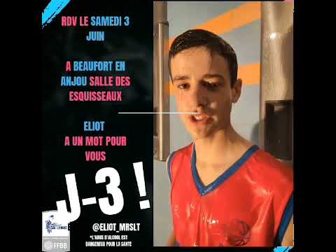 Teasing Finales 2023 Vidéo 12 - Elliot du Vallée Basket Club a un message pour vous !