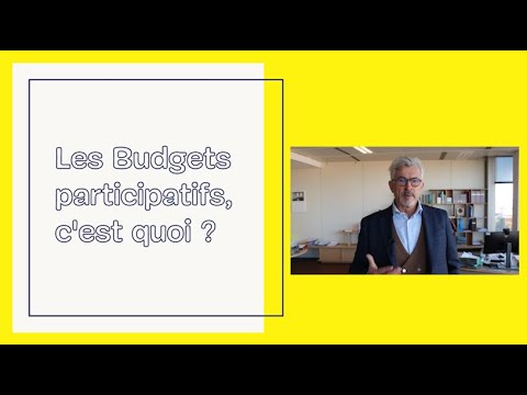 Les budgets participatifs, c'est quoi ?