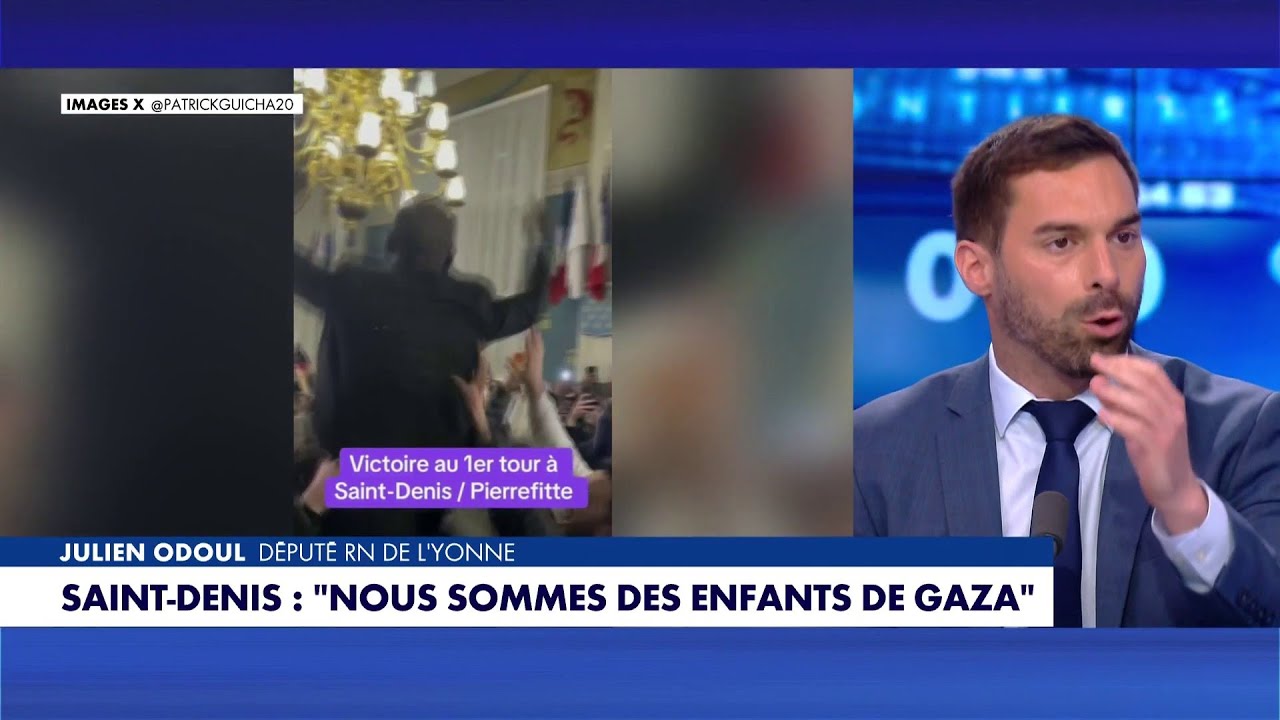 Municipales 2026 : «Saint-Denis va sortir de la République française» pour Julien Odoul