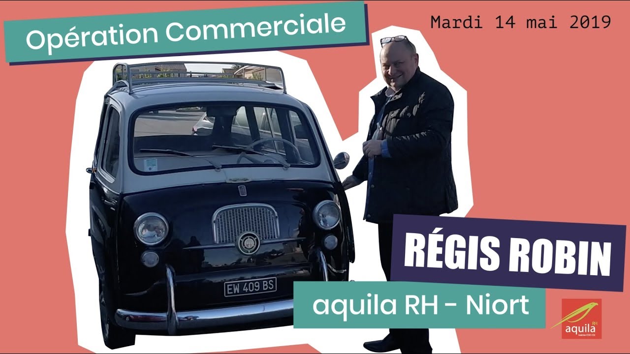 Quand le réseau vient soutenir Régis Robin d'aquila RH - Niort