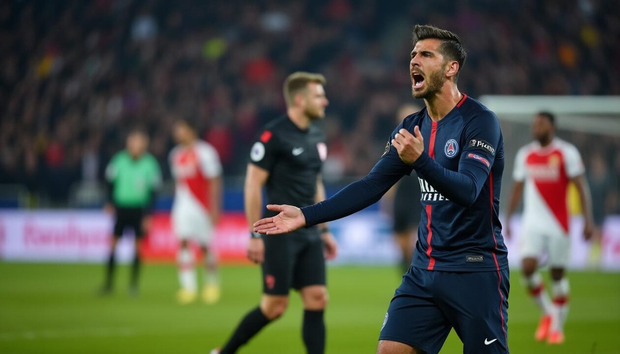 après l'élimination du psg face à monaco, sébastien pocognoli dénonce une injustice arbitrale qui aurait influencé le résultat du match.