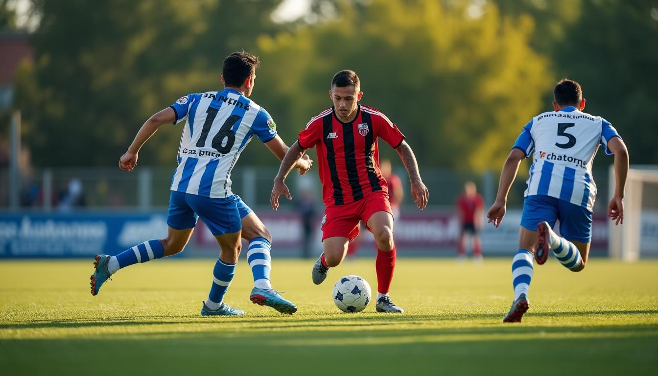suivez la rencontre passionnante de régional 2 entre js coulaines et saint sébastien fc 2, deux équipes déterminées à offrir un match intense et riche en émotions.