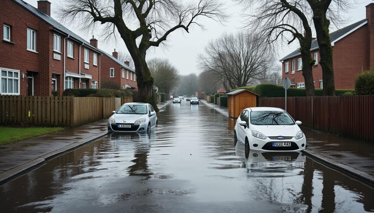 vidéo. guingamp submergée : les quartiers sainte-croix et saint-sébastien touchés par des inondations majeures, une crainte qui devient réalité après des alertes répétées.